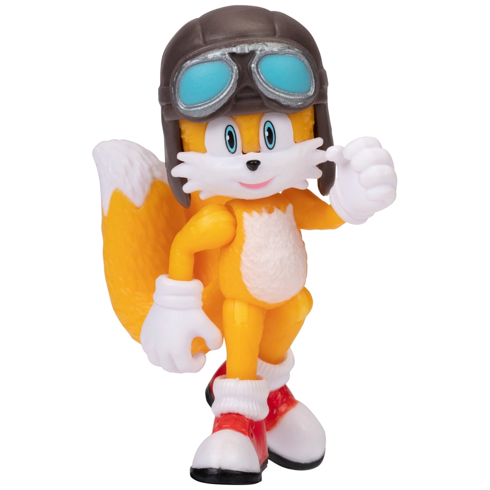 Sonic the Hedgehog 2 Tornado Doppeldecker mit Sonic- und Tails-Figuren