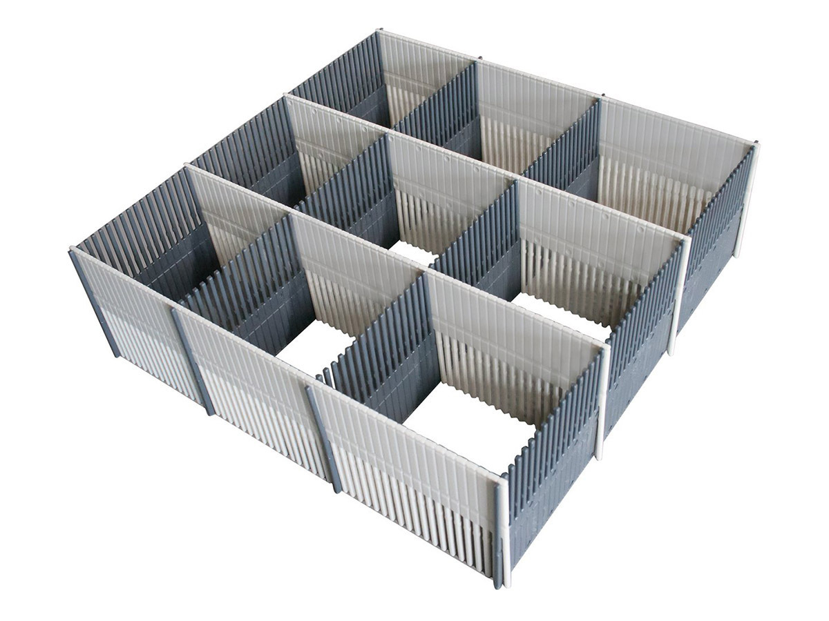 Purvario lade organizer - Grey Anthracite