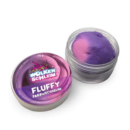 Wolkenschleim® Flluffy, Farbwechsel, sortiert