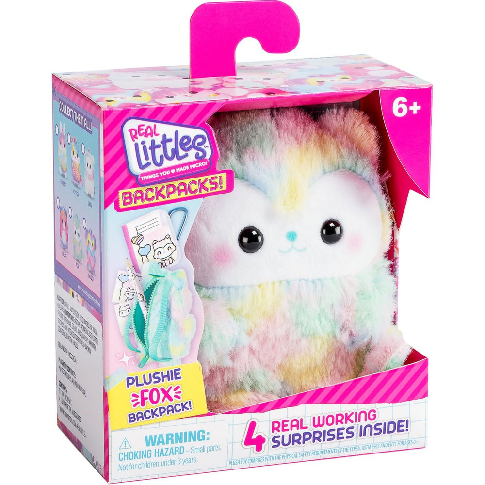 Køb Real Littles Rygsæk Plysven Ræv