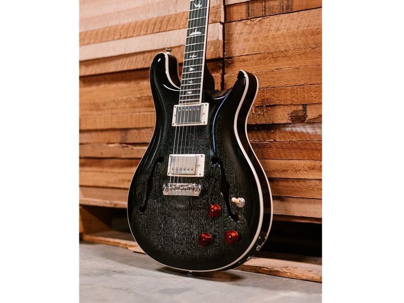 PRS Guitars E-Gitarre SE Hollowbody Standard Piezo – Dog Ha Hollowbody-E-Gitarre mit Humbucker-Pickups und einem Piezo-System