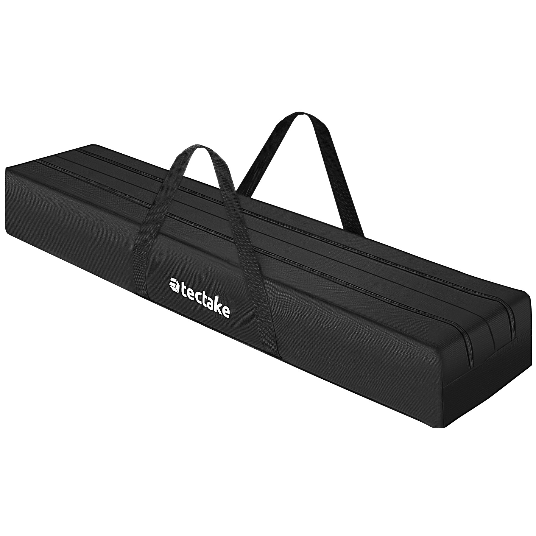 tectake® Campingtisch, faltbar, höhenverstellbar, 90 x 52 x 47 - 70 cm