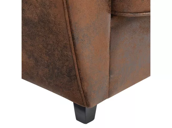 Fauteuil Club Marron