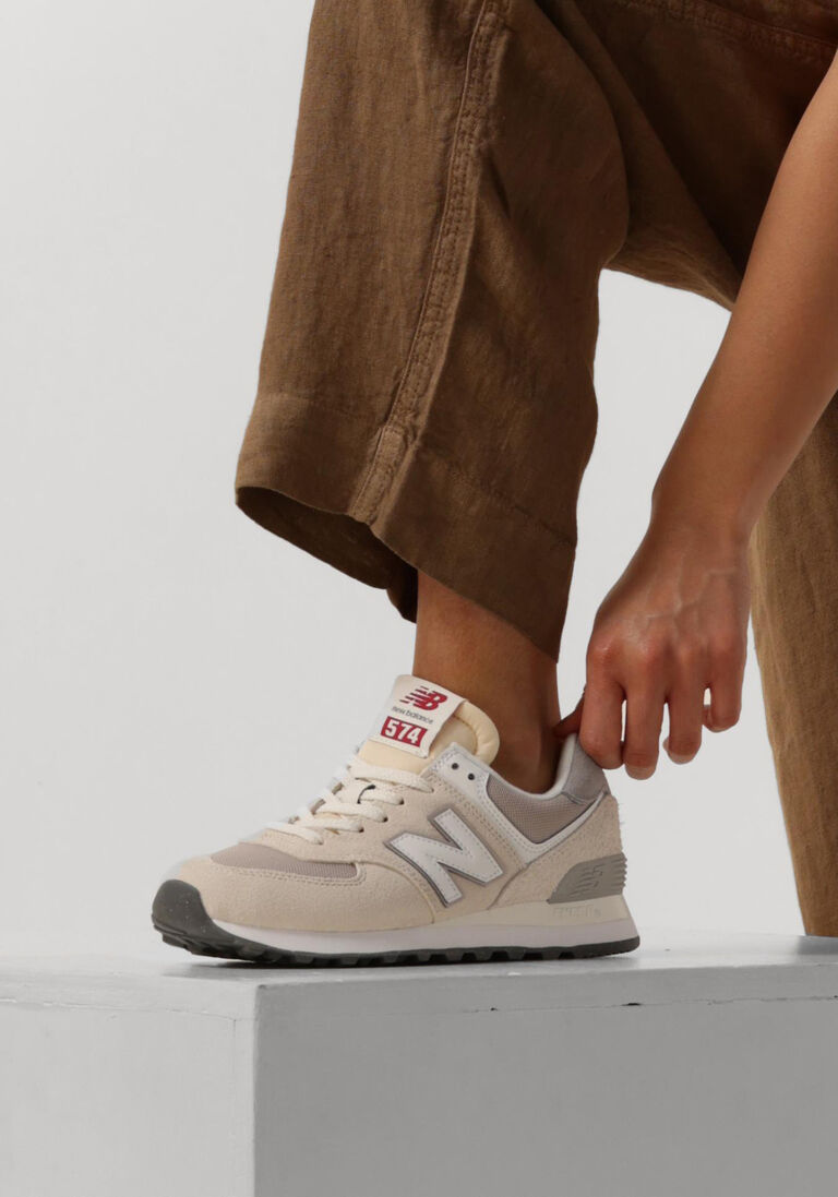 NEW BALANCE witte new balance lage sneakers u574 d