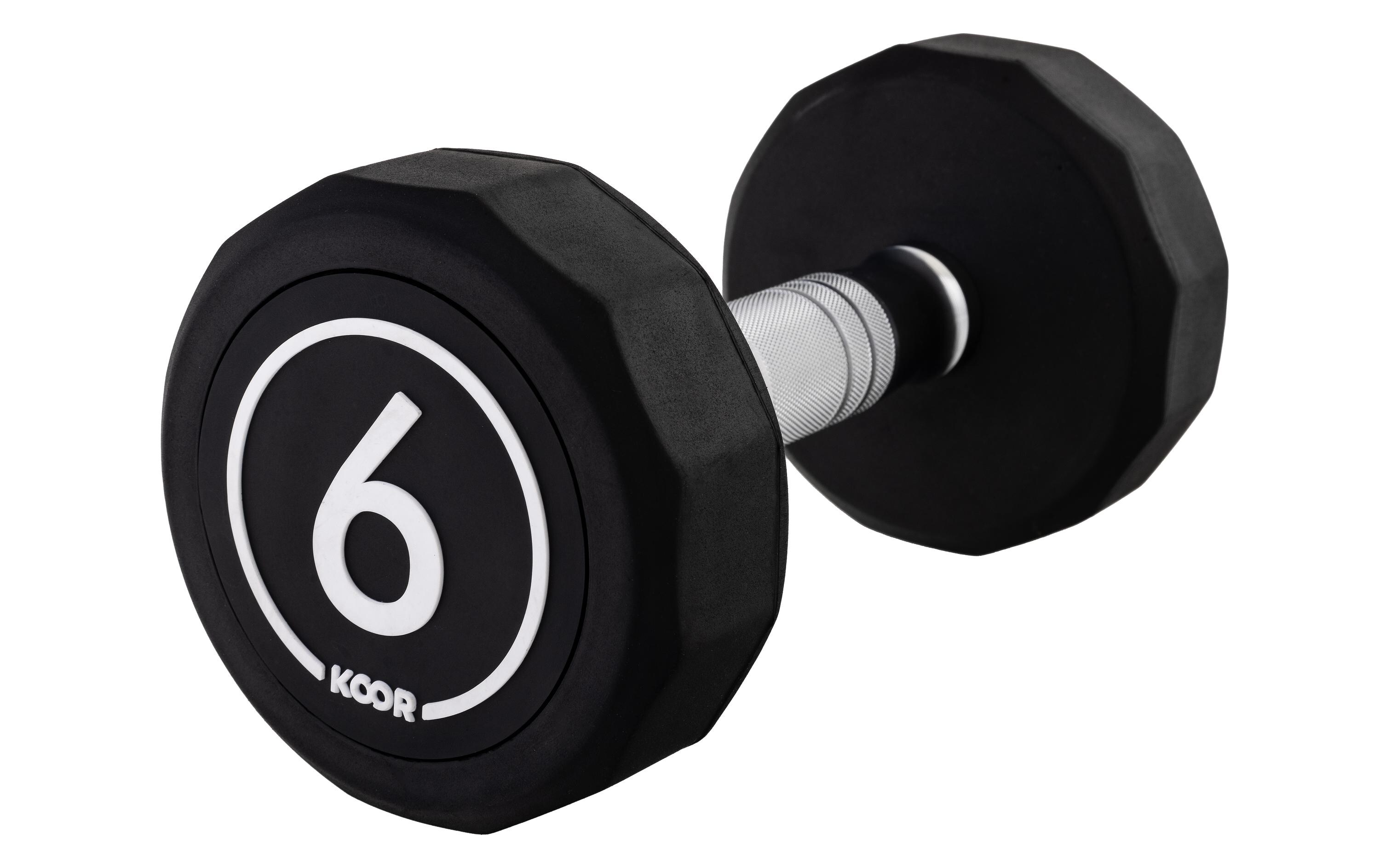 Kurzhantel 6 kg, SchwarzDumbbell für Krafttraining
