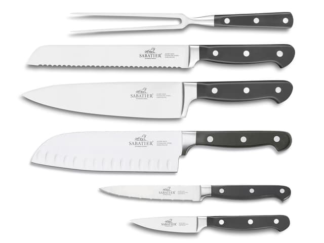 Lion Sabatier International Knivsæt Steel/Black