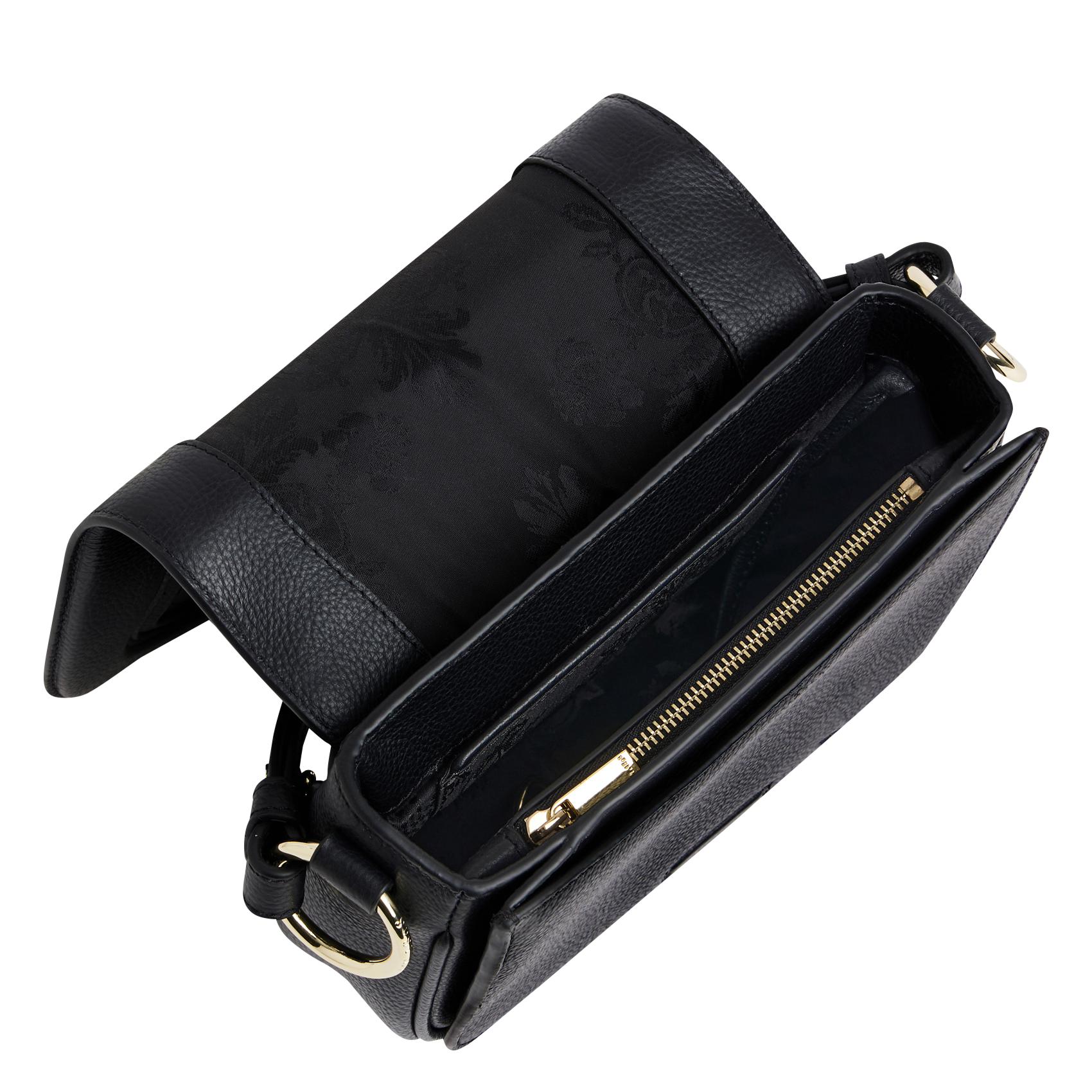 ELLA - Sac bandoulière en cuir | Noir