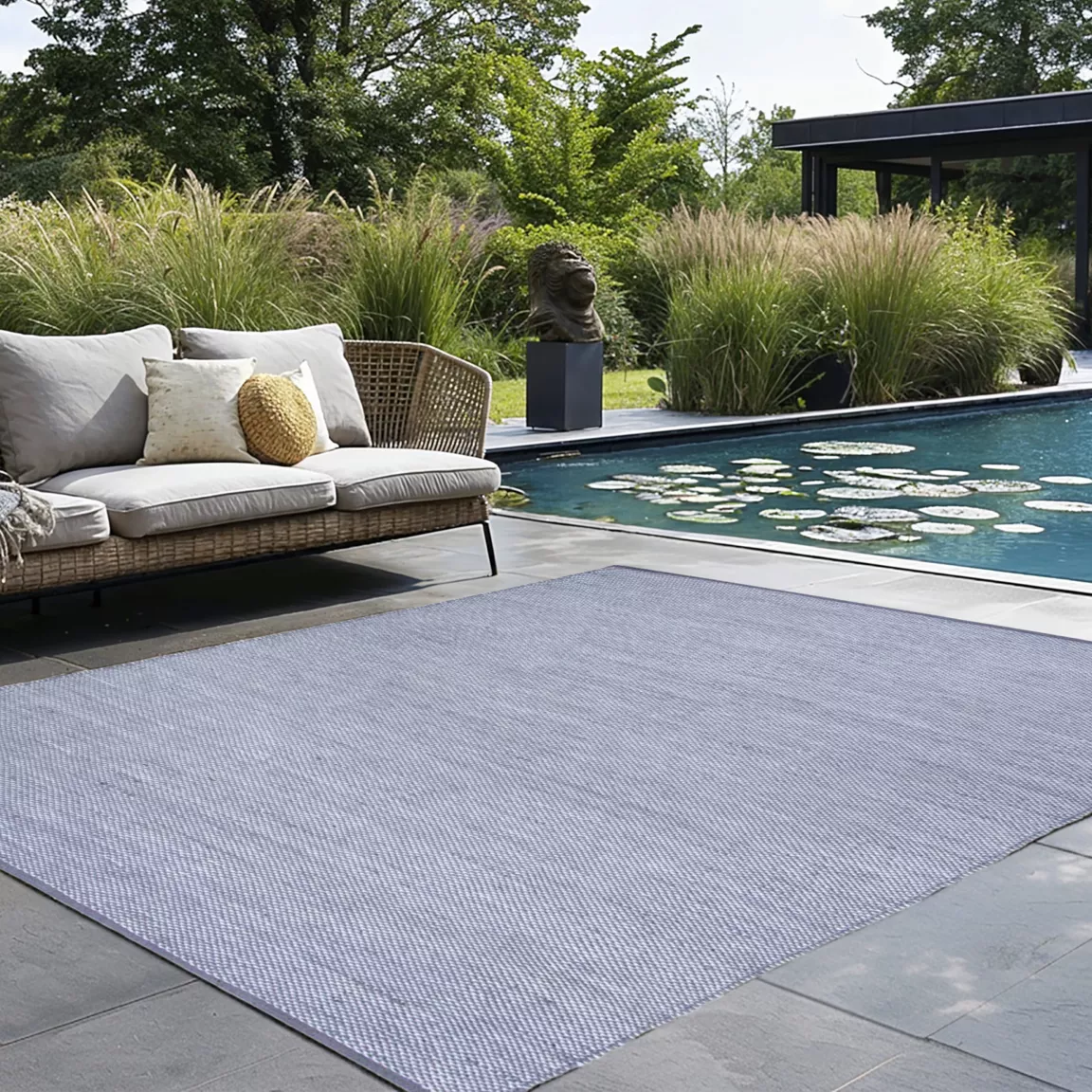 Tapis d'extérieur rectangulaire (160 x 230 cm) Hugo Galet