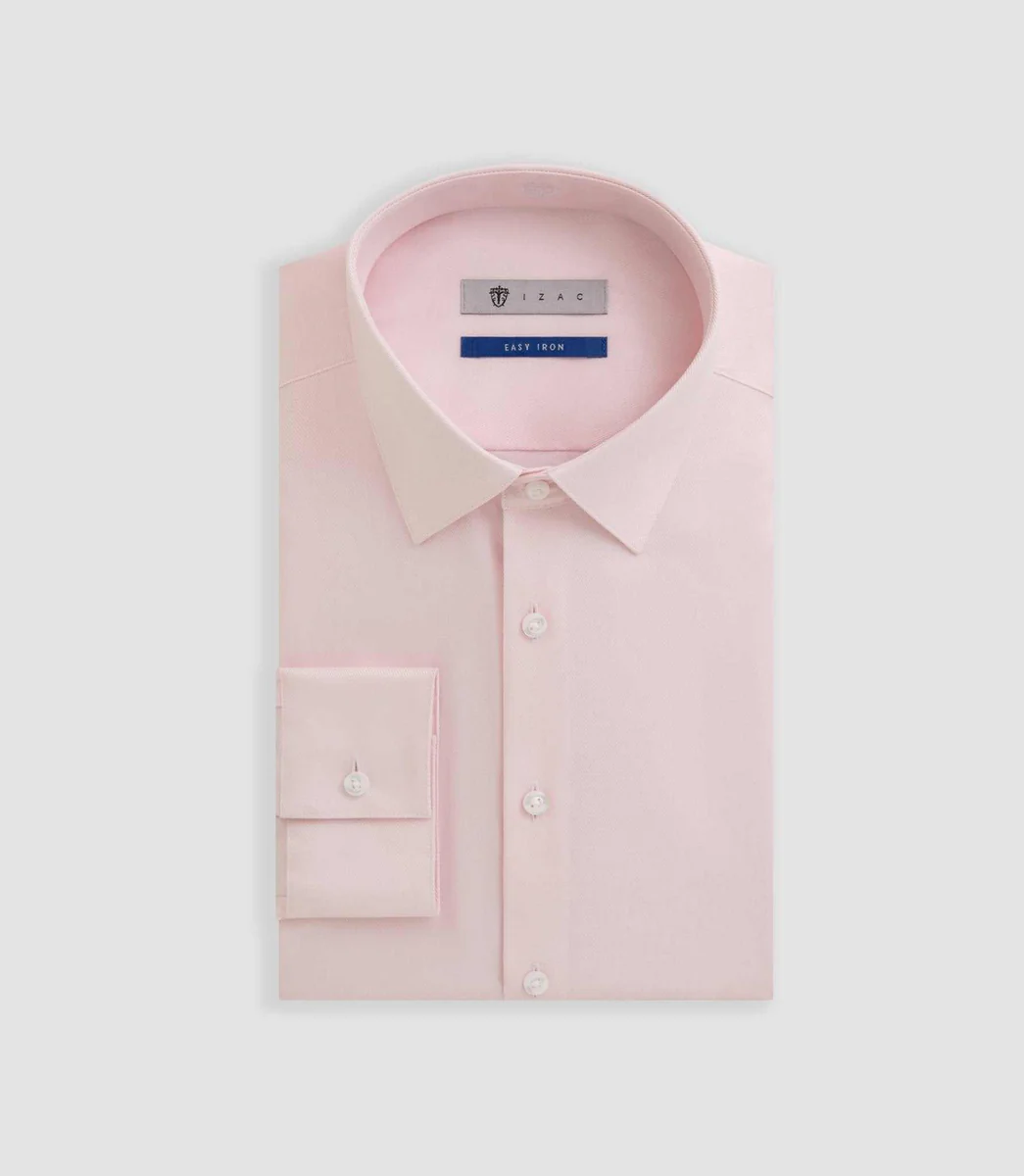Chemise easy iron rose 