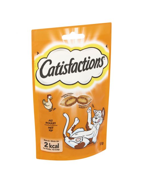Catisfactions Kattensnoepjes 60 g - Kattensnack
