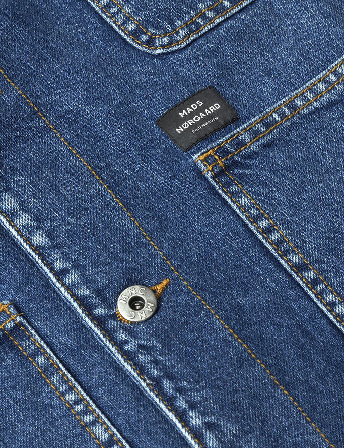Mads Nørgaard - Copenhagen Texas Chore Jacket Blå