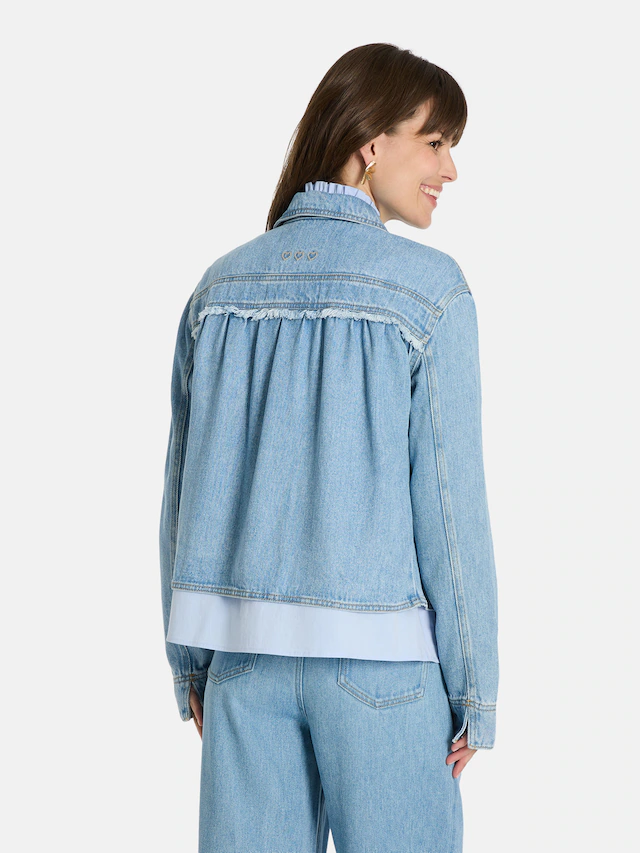 Lieblingsstück Jeansjacke »Nixon« aus softem Material