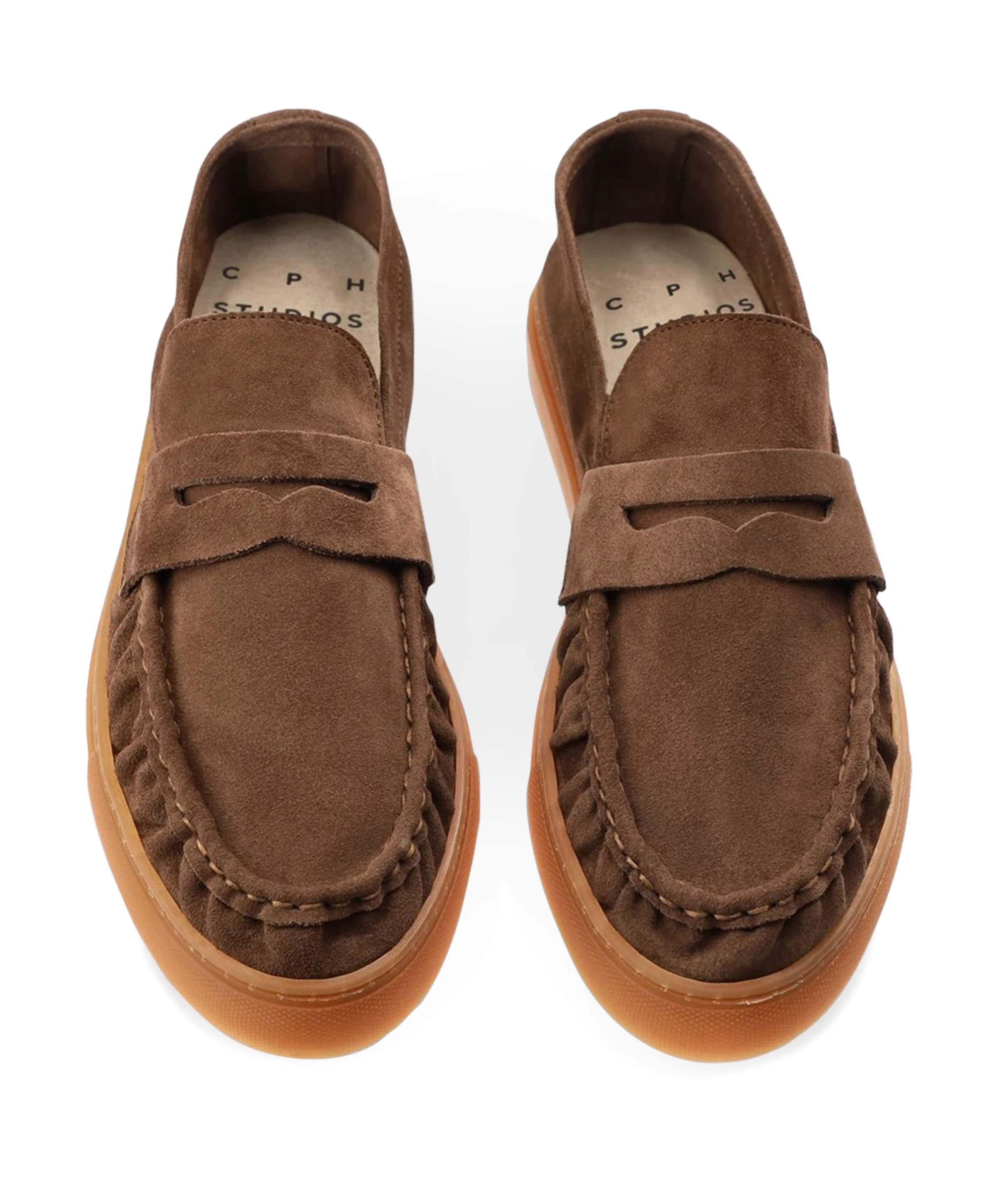 Copenhagen Studios Heren mocassins bruin