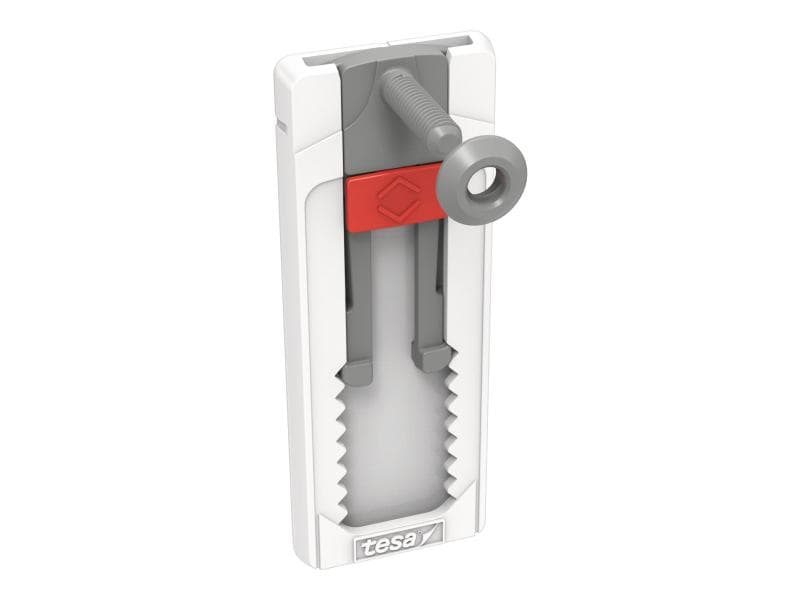 tesa Klebeschraube 3 kg für Fliesen   Metall, verstellbar 2 Stück