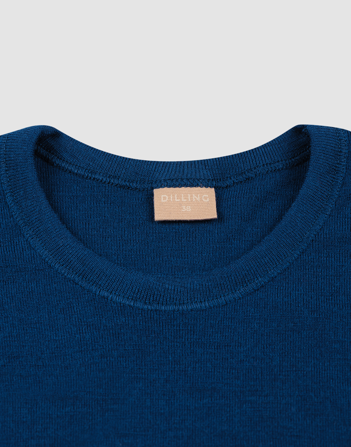 Shirt van merinowol voor dames in Koffie/zwart
