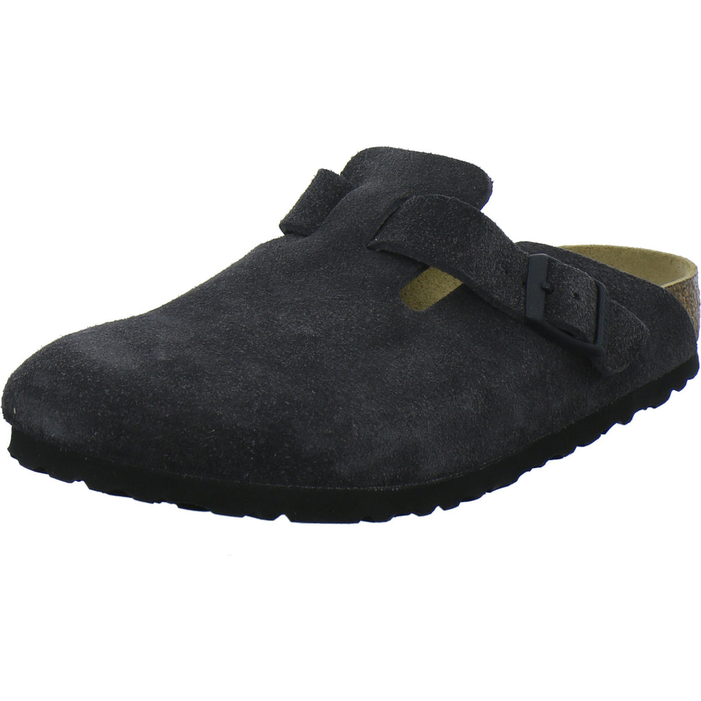 Birkenstock Pantoletten Damen Boston Anthrazit