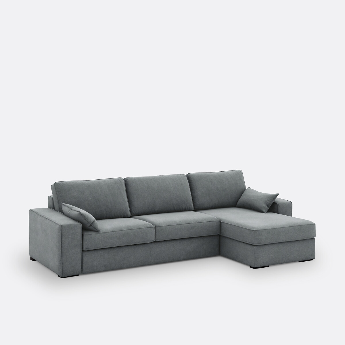 LA REDOUTE INTERIEURS<br>Sofá-cama de canto, poliéster, espuma Cécilia