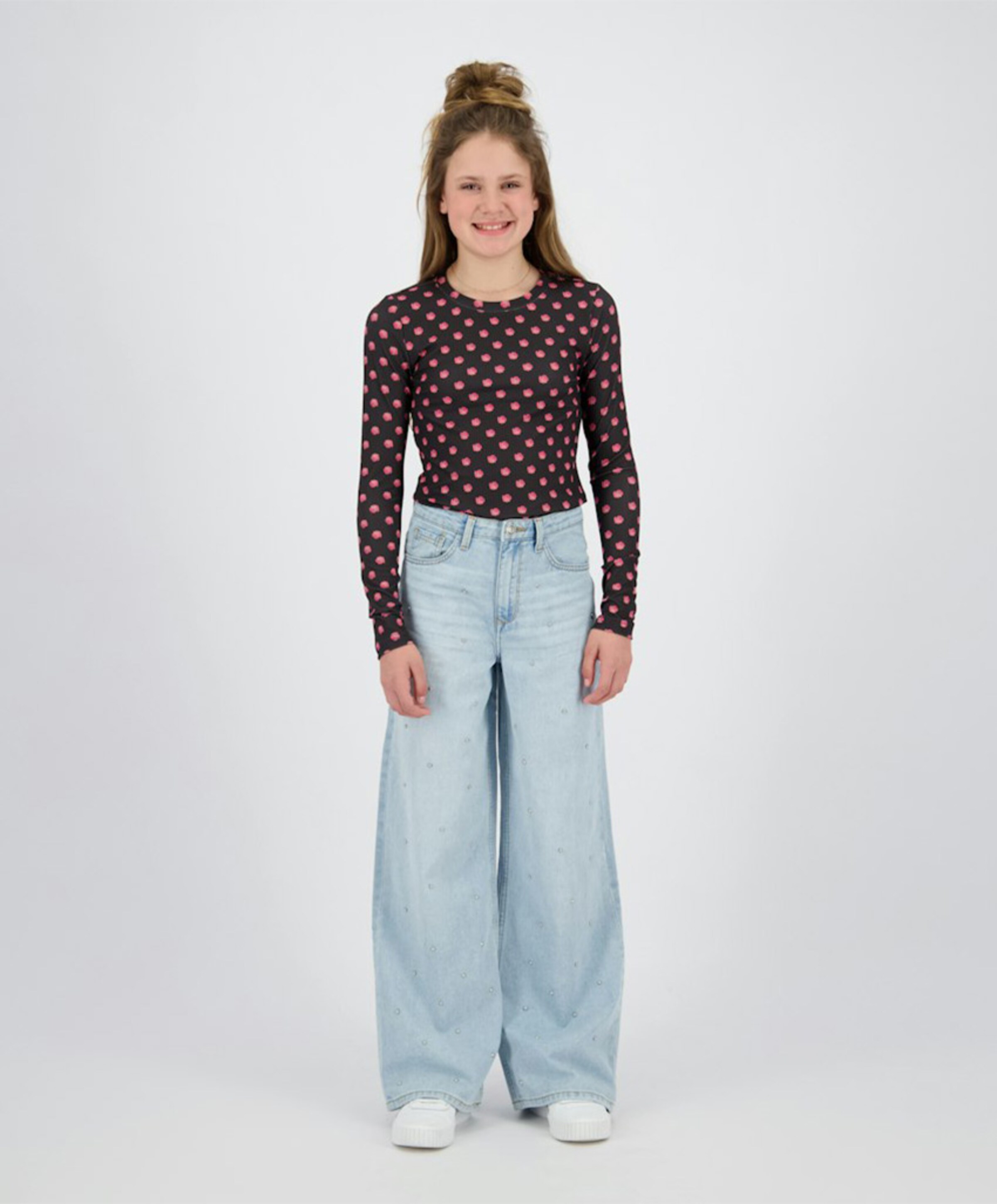 Raizzed Monaco Stud meisjes jeans blauw