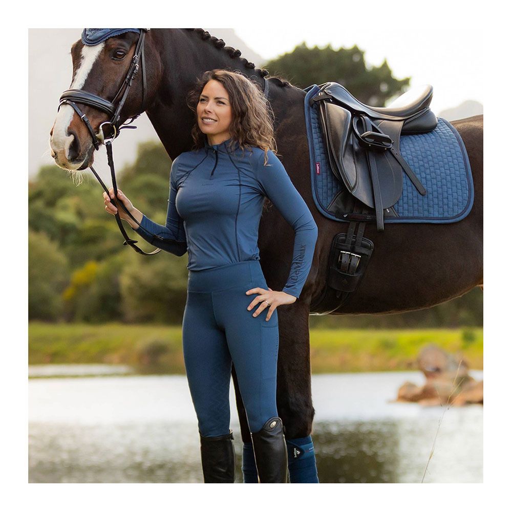 Le Mieux NAOMI PULL ON - Legging fond intégral grip Femme atlantic