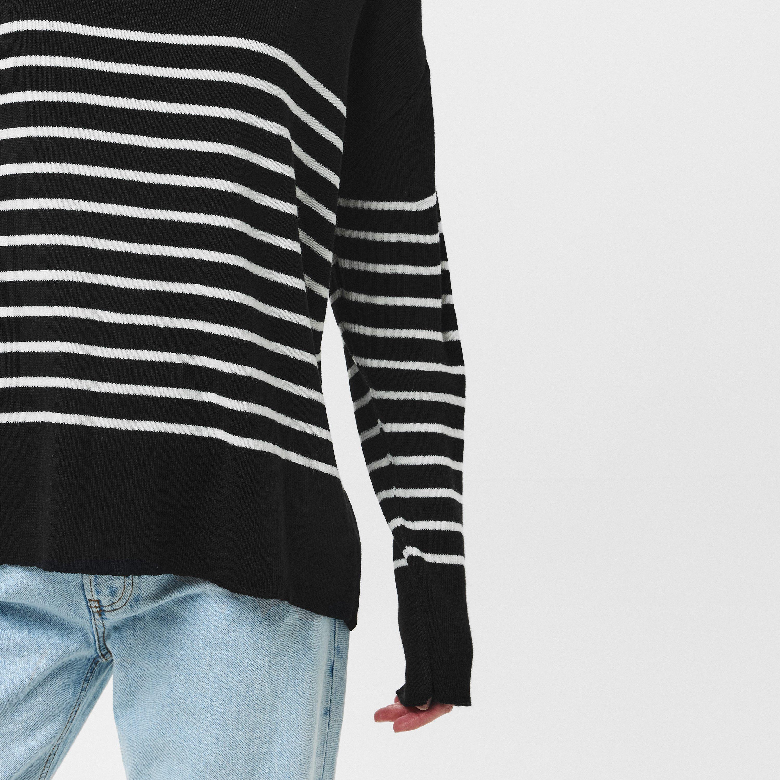 Missy Empire High Neck Oversized Long Sleeve Jumper