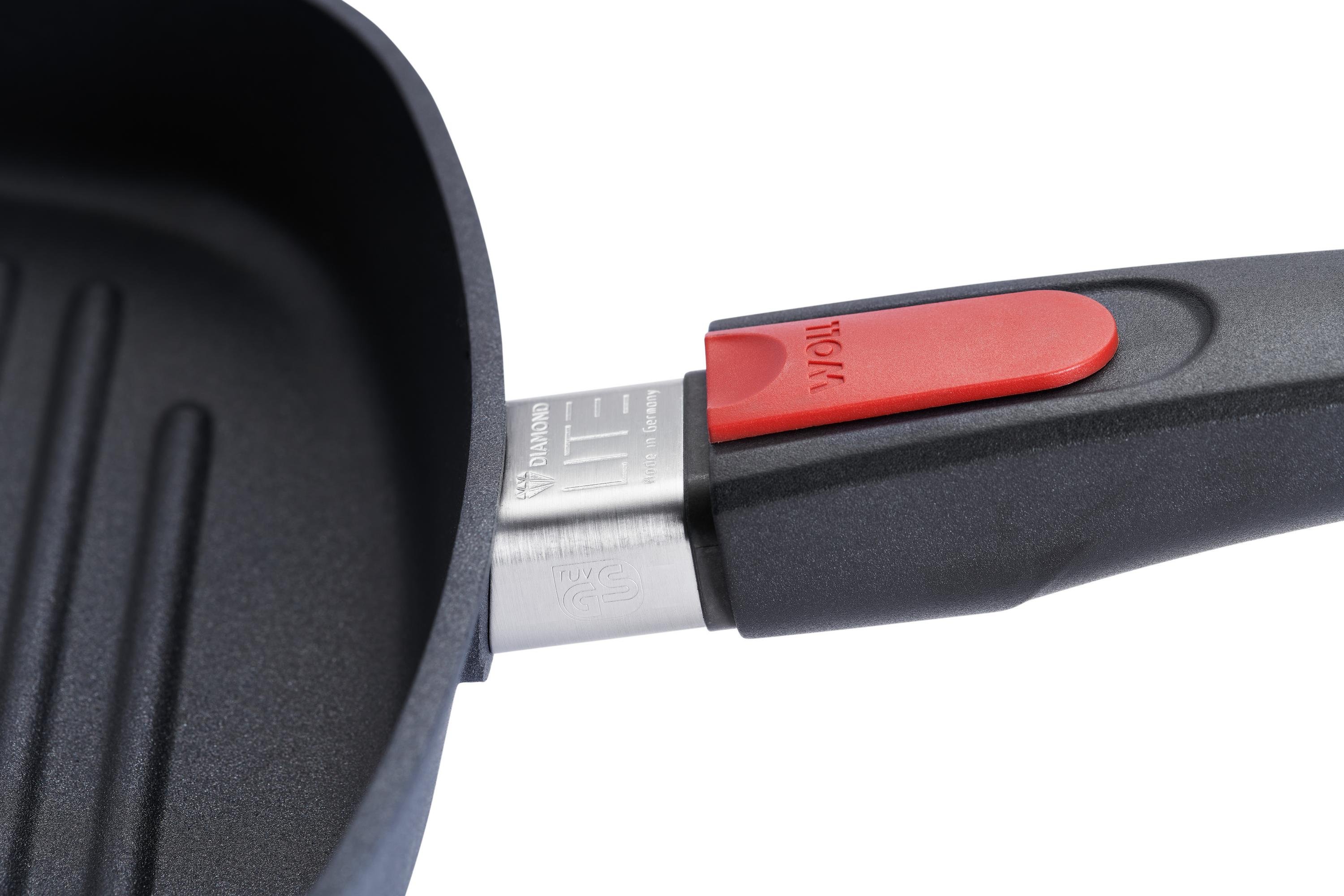 Diamond Lite Guss-Steakpfanne, viereckig, mit Rillen