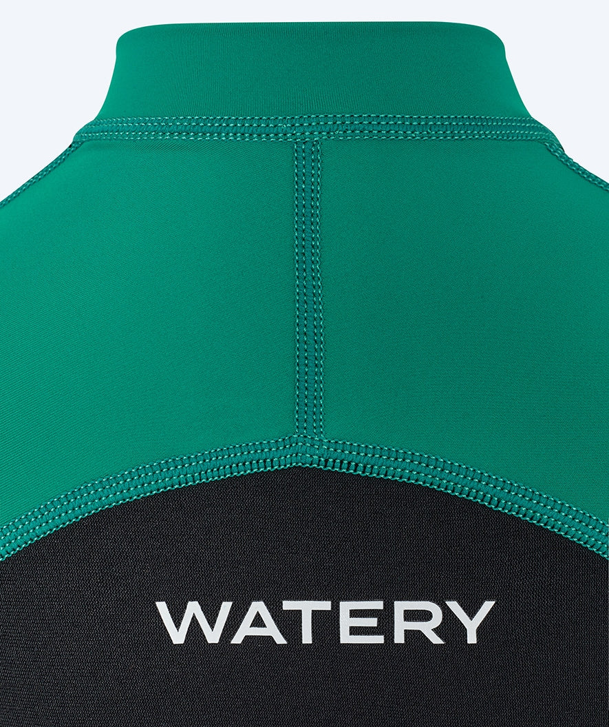 Watery UV våddragt til børn - Calypso Full-Body - Grøn/sort
