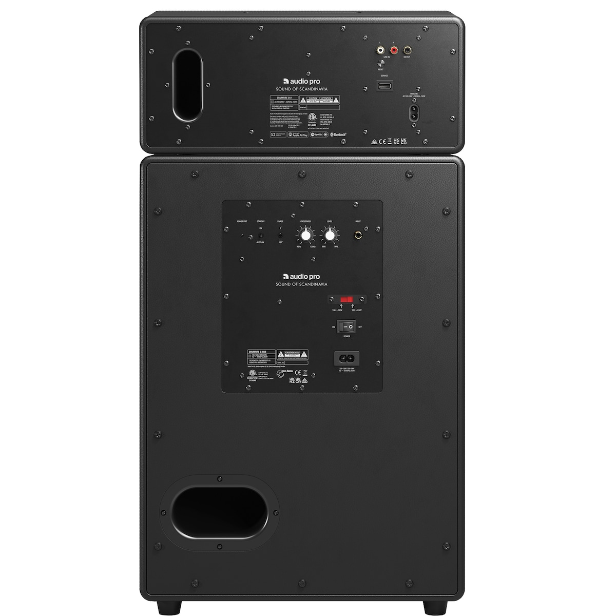 Audio Pro Drumfire II høyttaler (sort)