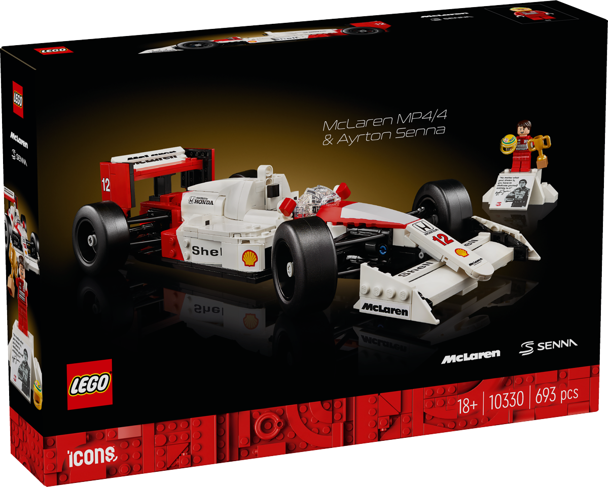 LEGO Icons - McLaren MP4/4 og Ayrton Senna (10330)