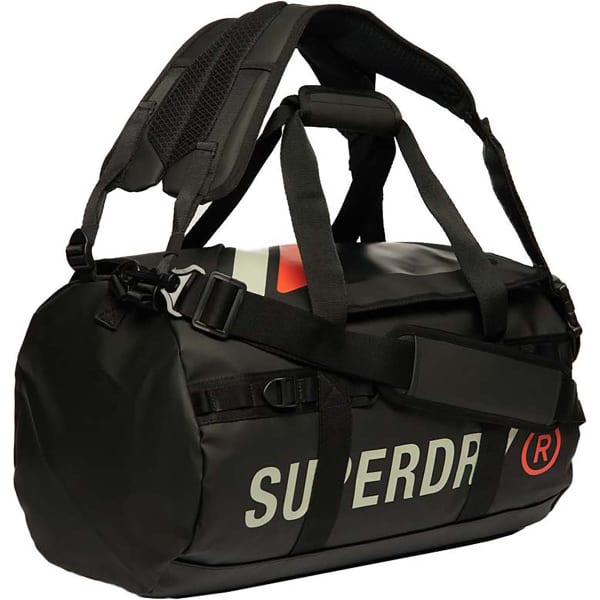 Duffel SUPERDRY TARP BARREL BAG BLACK