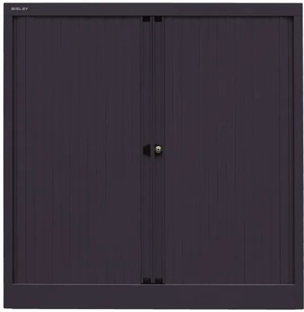 Bisley - Basic+ - Roldeurkast - Zwart RAL 9005 - 103x100x43cm