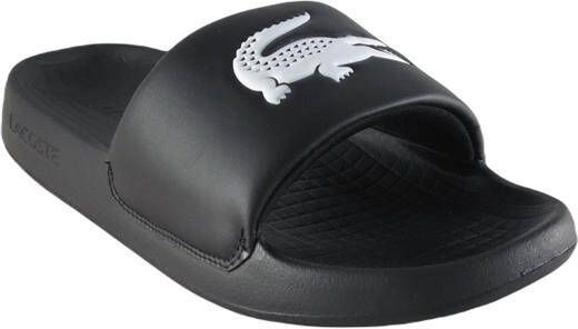 Lacoste Croco 1.0 123 1 Cman Sandalen & Slides Schoenen black white maat: 44.5 beschikbare maaten:42 43 44.5 46 40.5 47 39.5