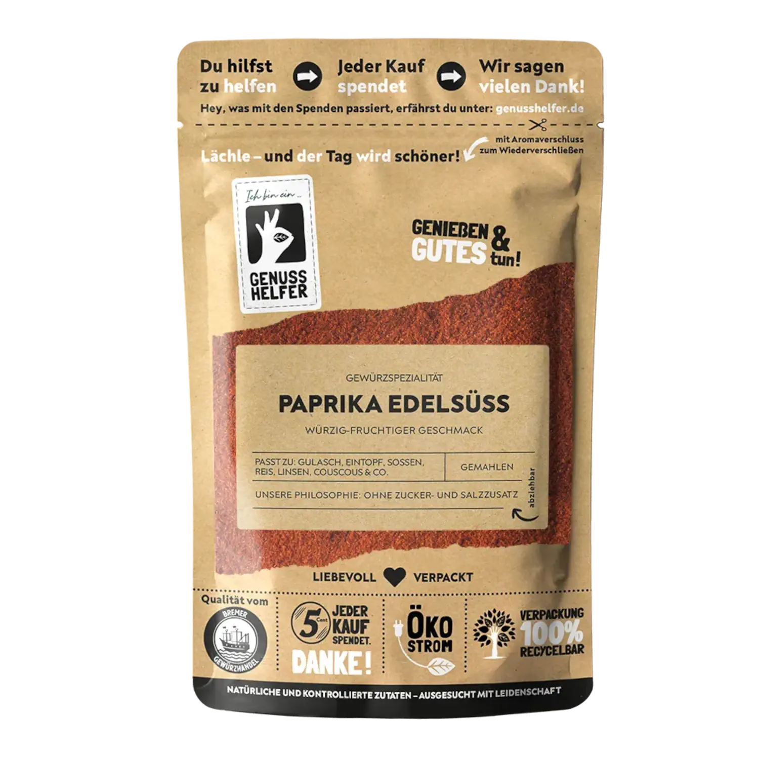 Paprika edelsüß, gemahlen, 3er Pack