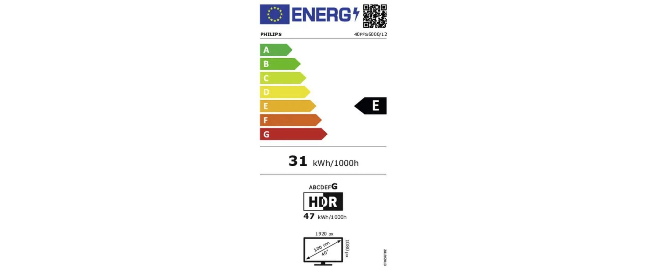 TV 40PFS6000/12 40'' FHD LED Smart TV, 2025<br>TV mit 100 cm (40