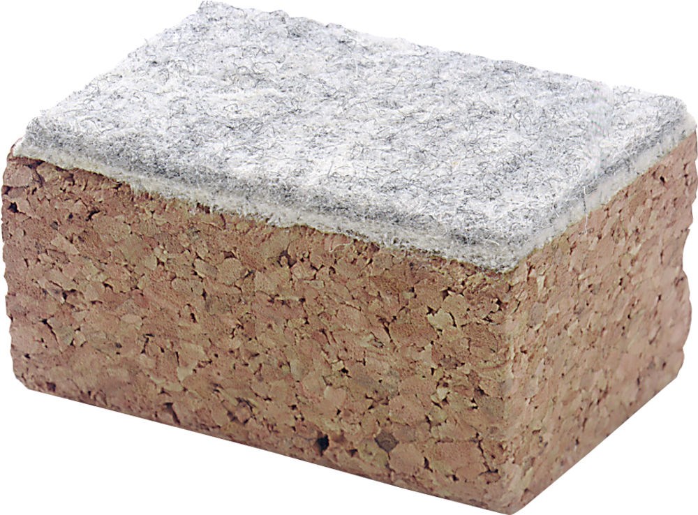 T21 Natural Cork with Felt, Small Ass