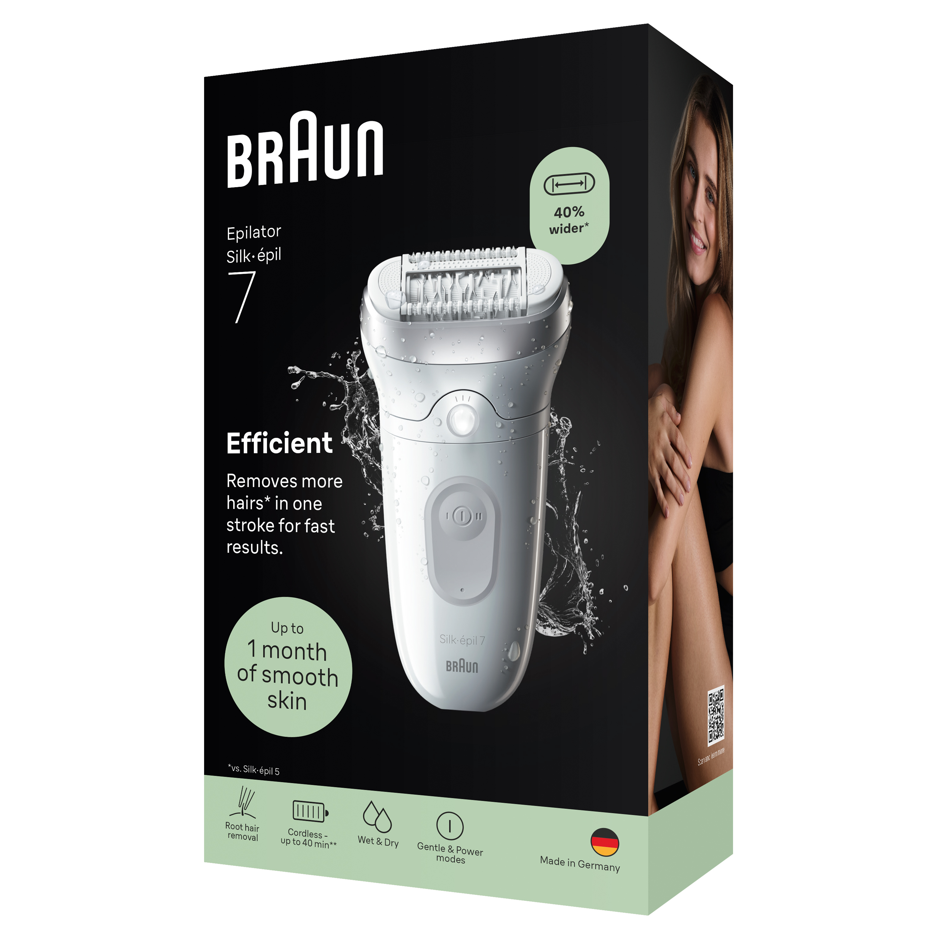 Braun Silk·épil 7 7-000 epilator Wet & Dry
