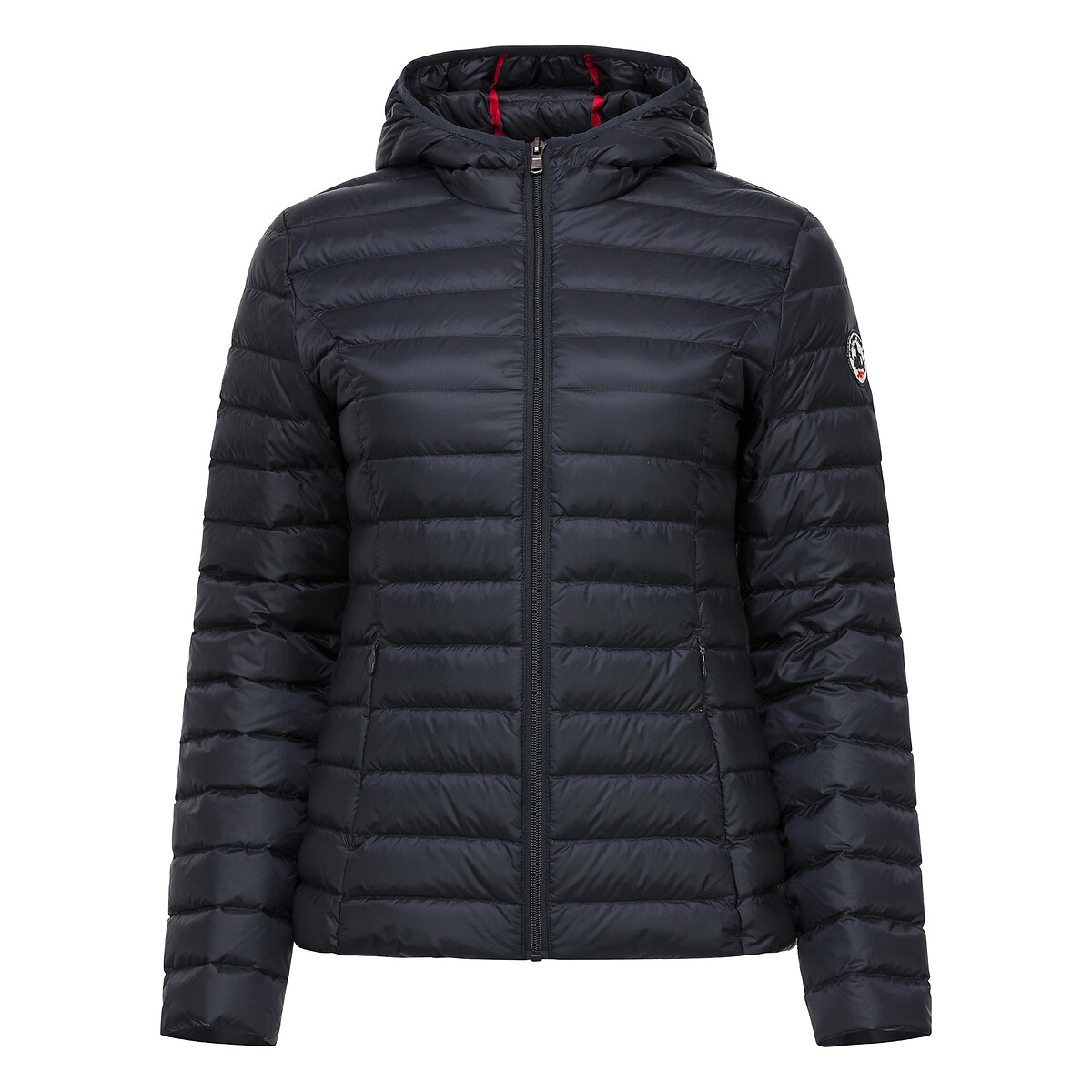 JOTT<br>Jaqueta acolchoada de plumas com capuz e zíper Cloe