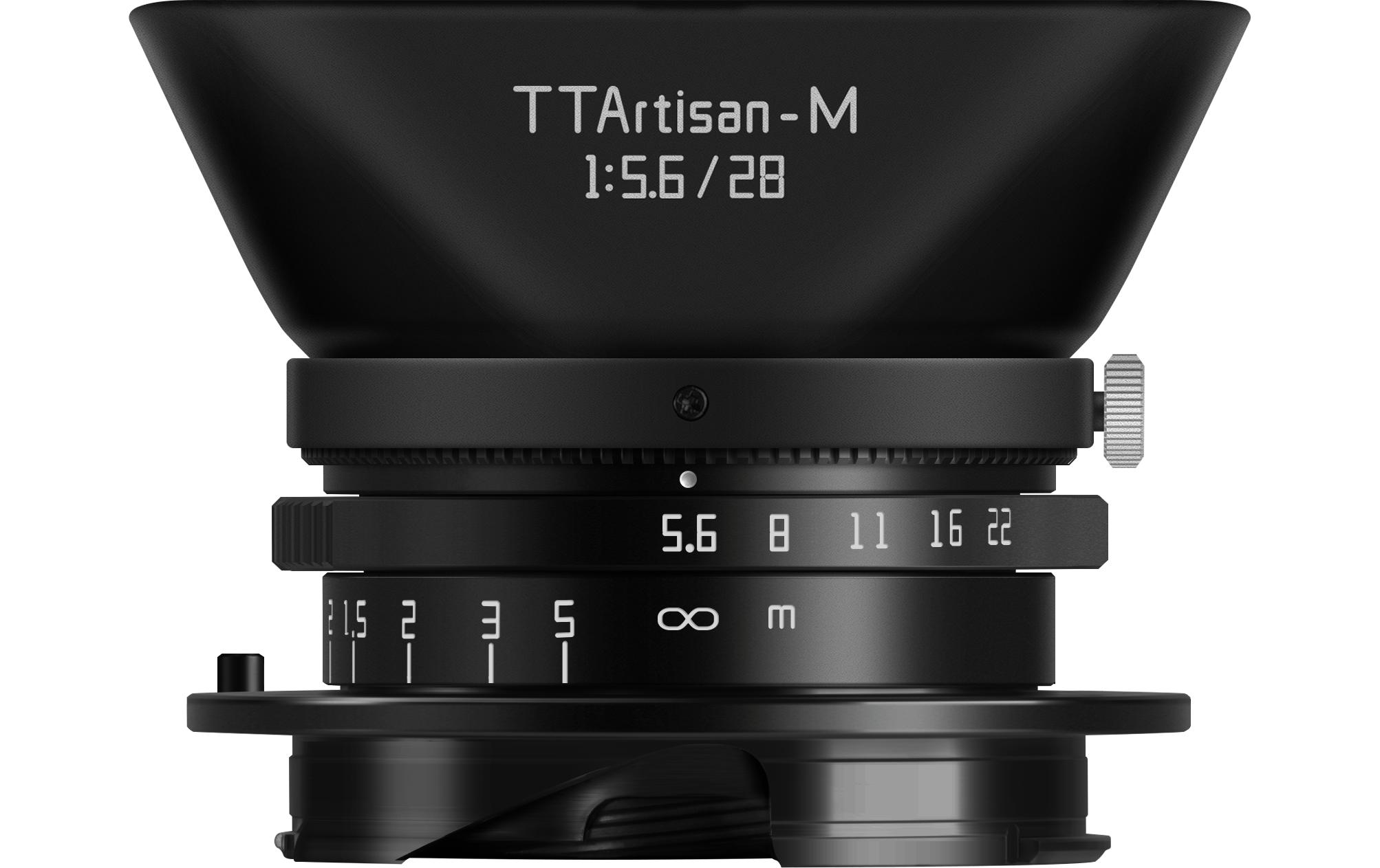Festbrennweite 28mm F/5.6 – Leica M - Schwarz<br>Ideales Objektiv für die Strassenfotografie mit hyperfokaler Fokussierung