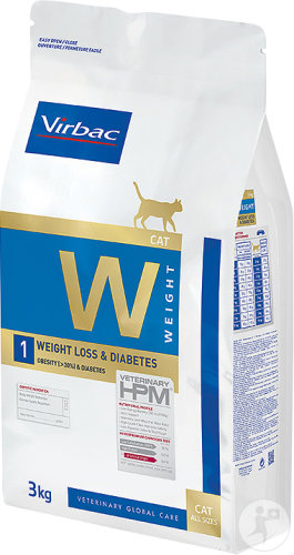 Virbac Veterinary HPM Chat W1 Weight Loss & Diabetes 3kg