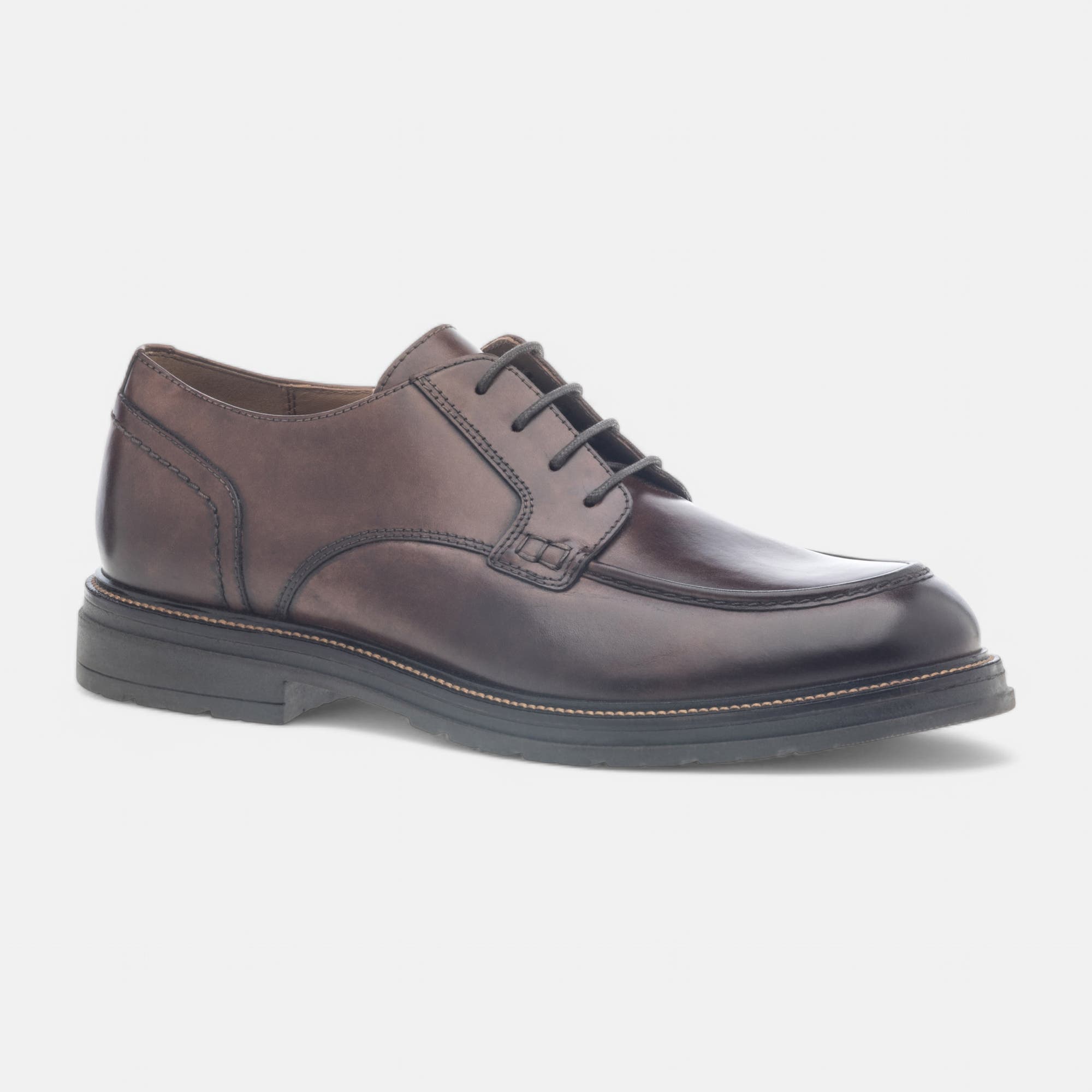 Derbies Homme en cuir marron
