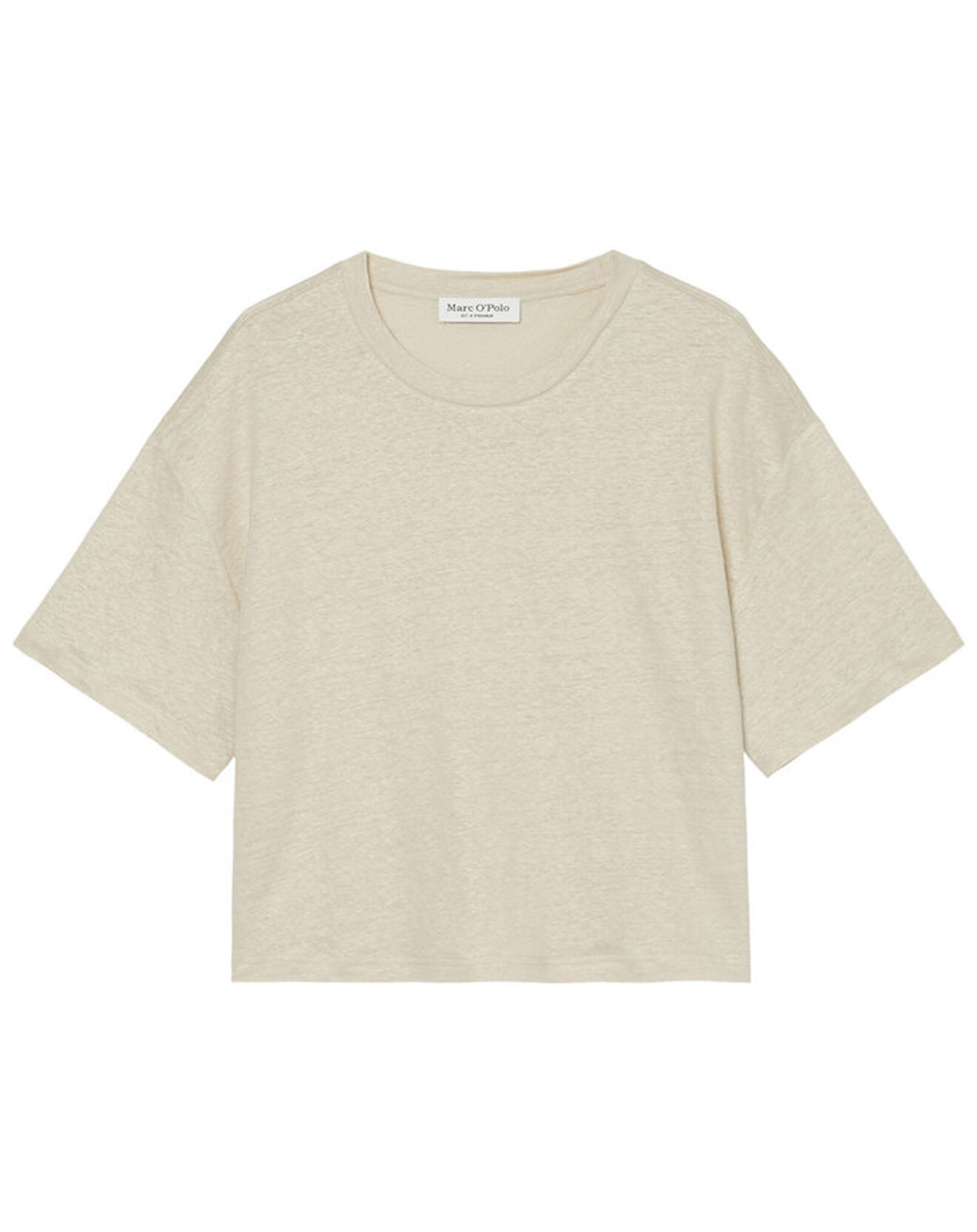Marc O'Polo T-Shirt 100% Lin Oversized beige clair