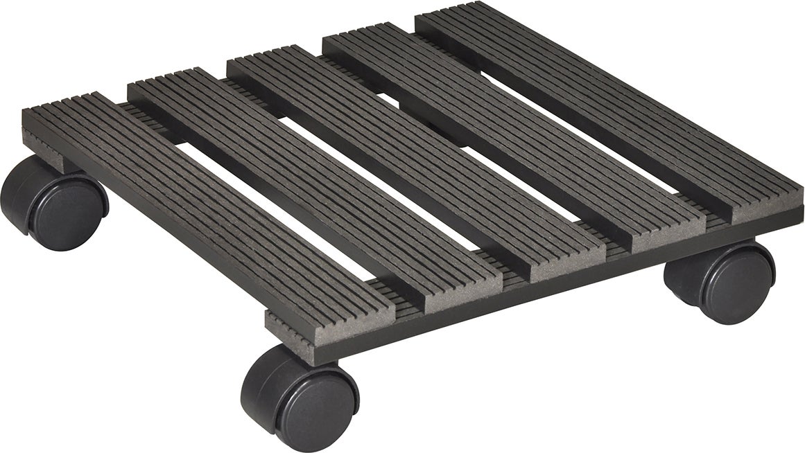 Trolley Roller WPC 29 x 29 x 8,3 cm antraciet