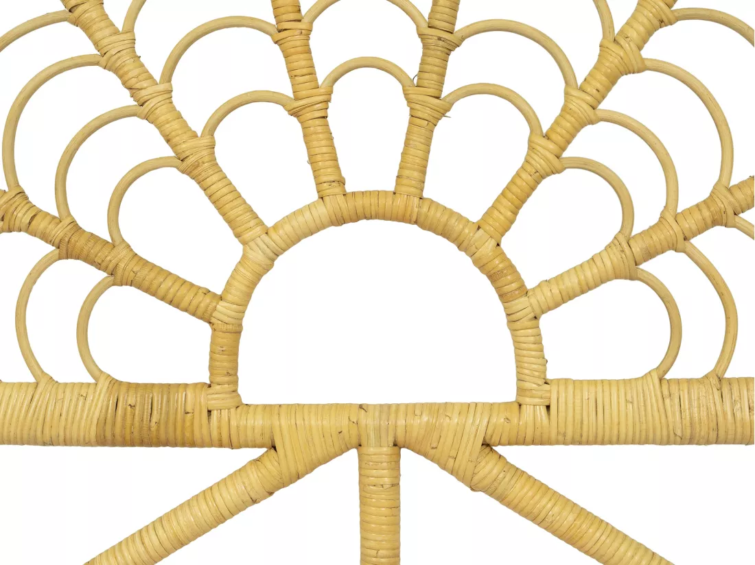 Tête de lit 110 cm - Rotin - Naturel - FLOSIA