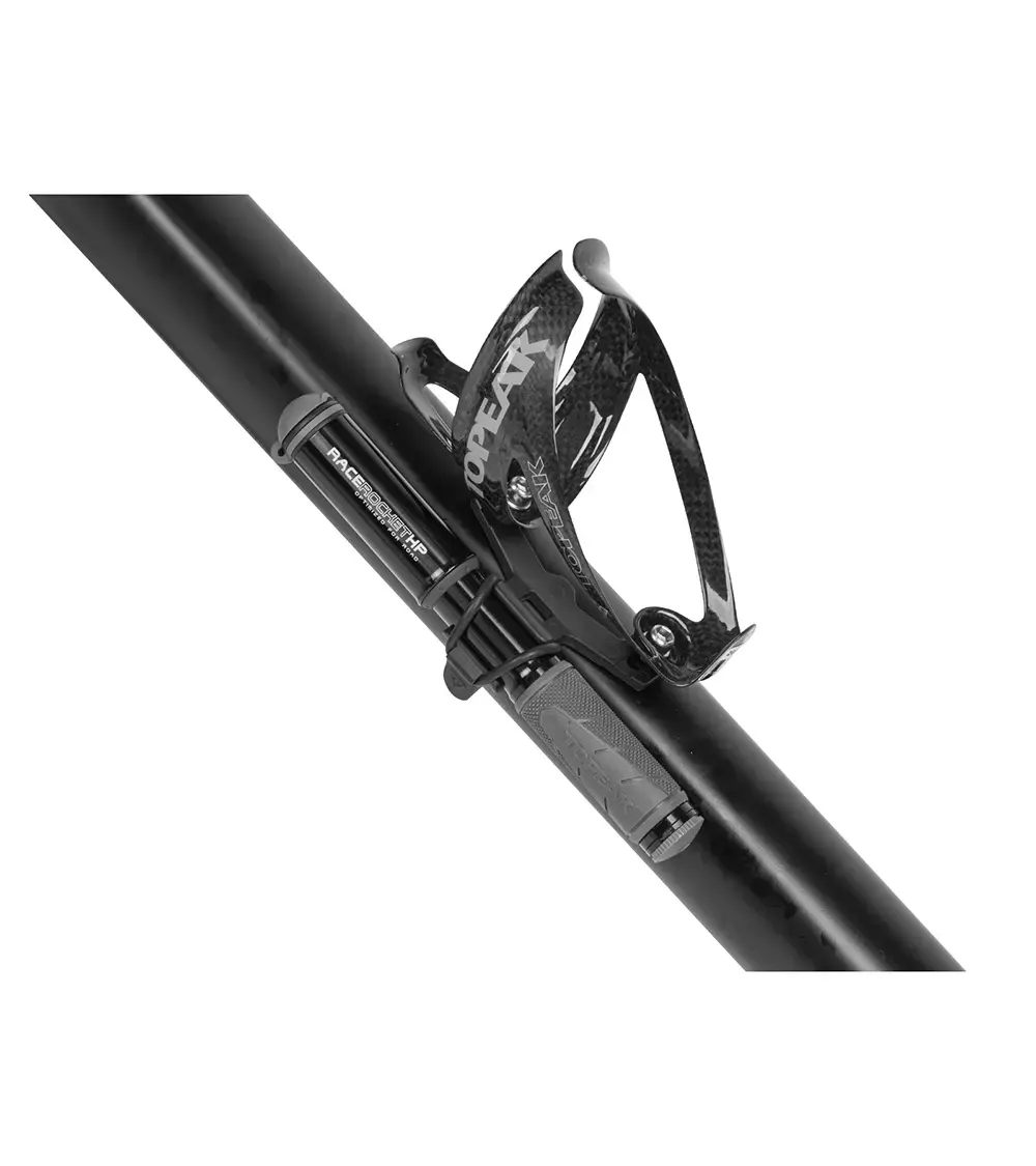 Topeak Minipomp Race Rocket HP Mini Zwart