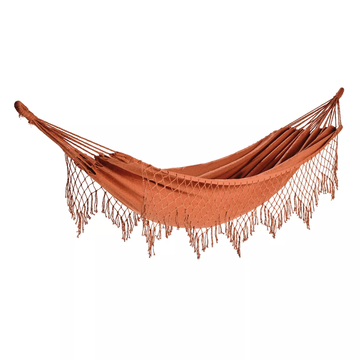 Toile de hamac à franges Serenity Terracotta