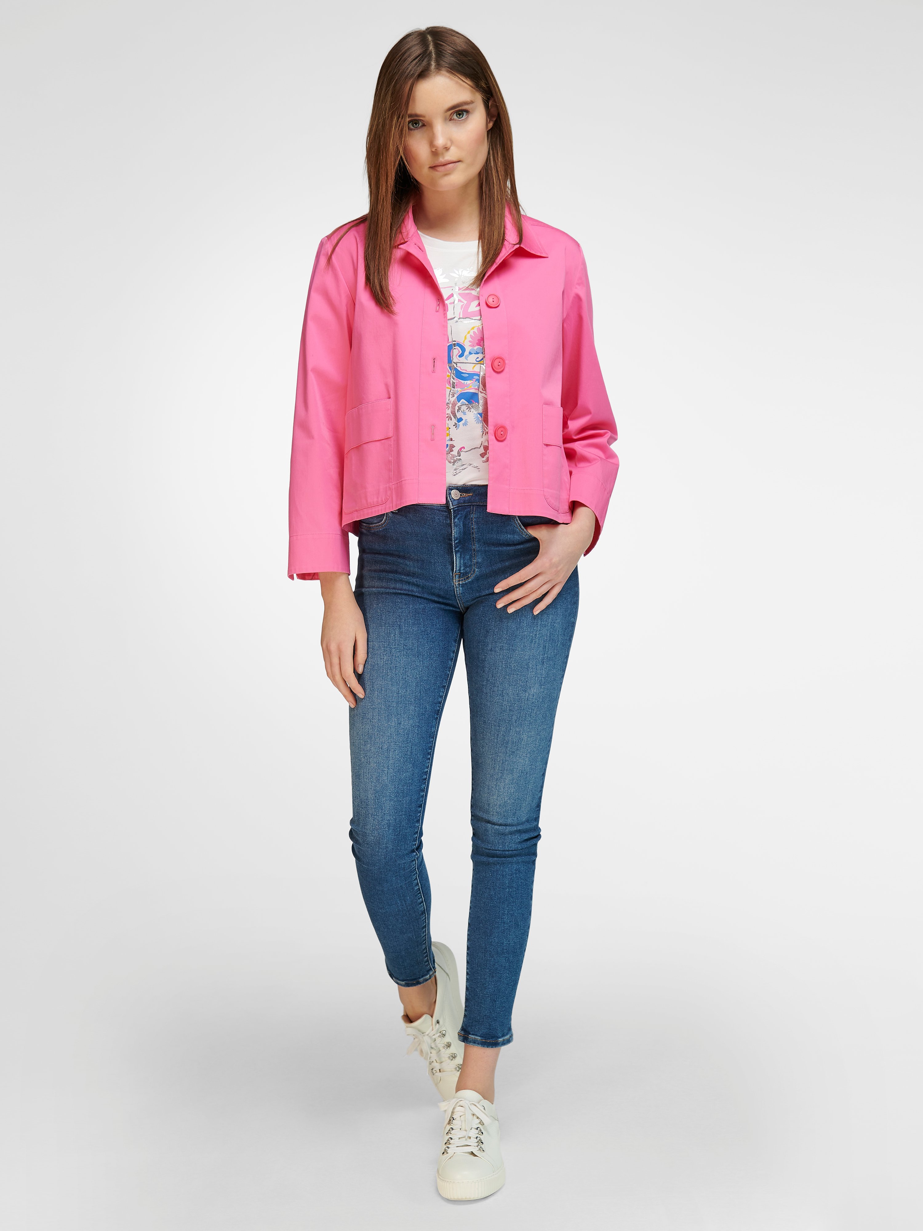Jacke mit 7/8-Arm