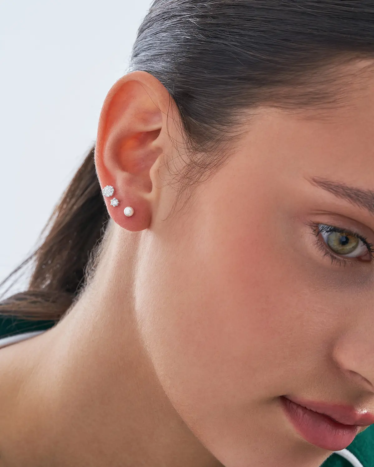 Ohrstecker-Set - Glamour Flower