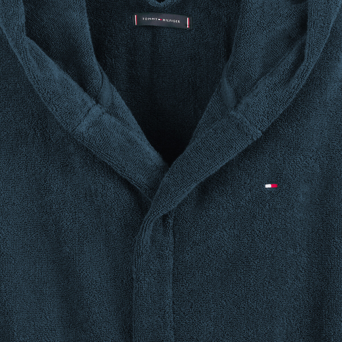 TOMMY HILFIGER<br>Roupão de banho com capuz de algodão