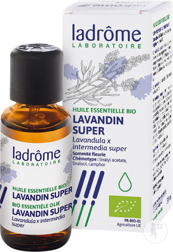 Ladrôme Lavandin Super Huile Essentielle Bio 30ml