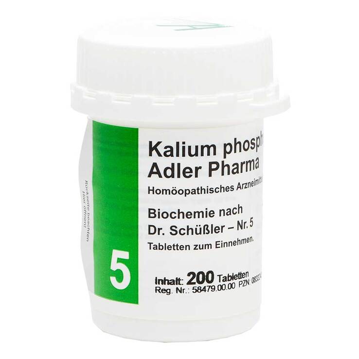 Biochemie Adler 5 Kalium pho, 200 St