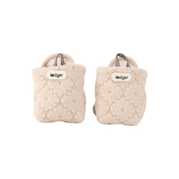 Lodger Folklore Fleece Slofjes Mauve 0-3 Mnd